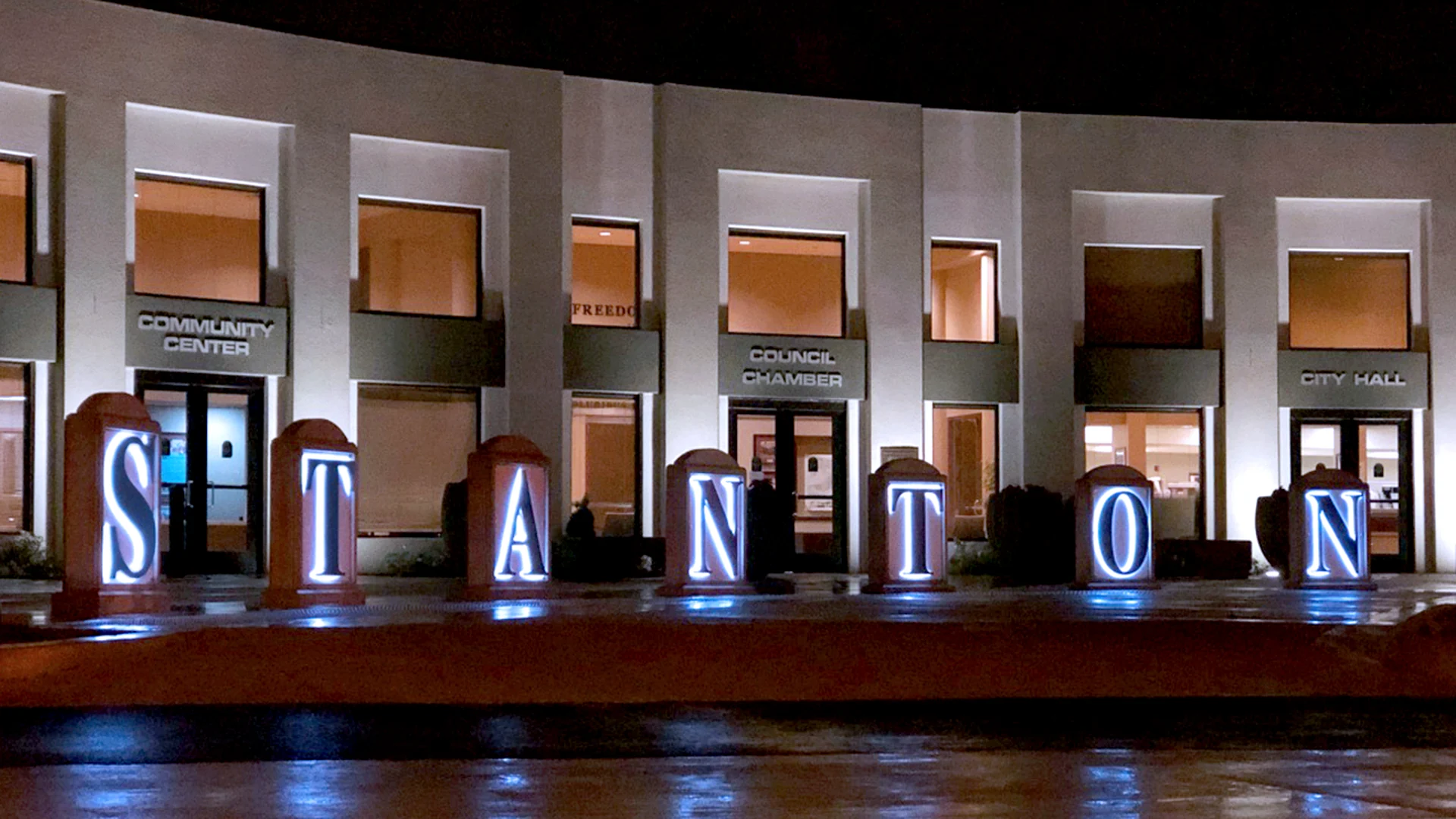 Stanton City Hall — Stanton, Orange County