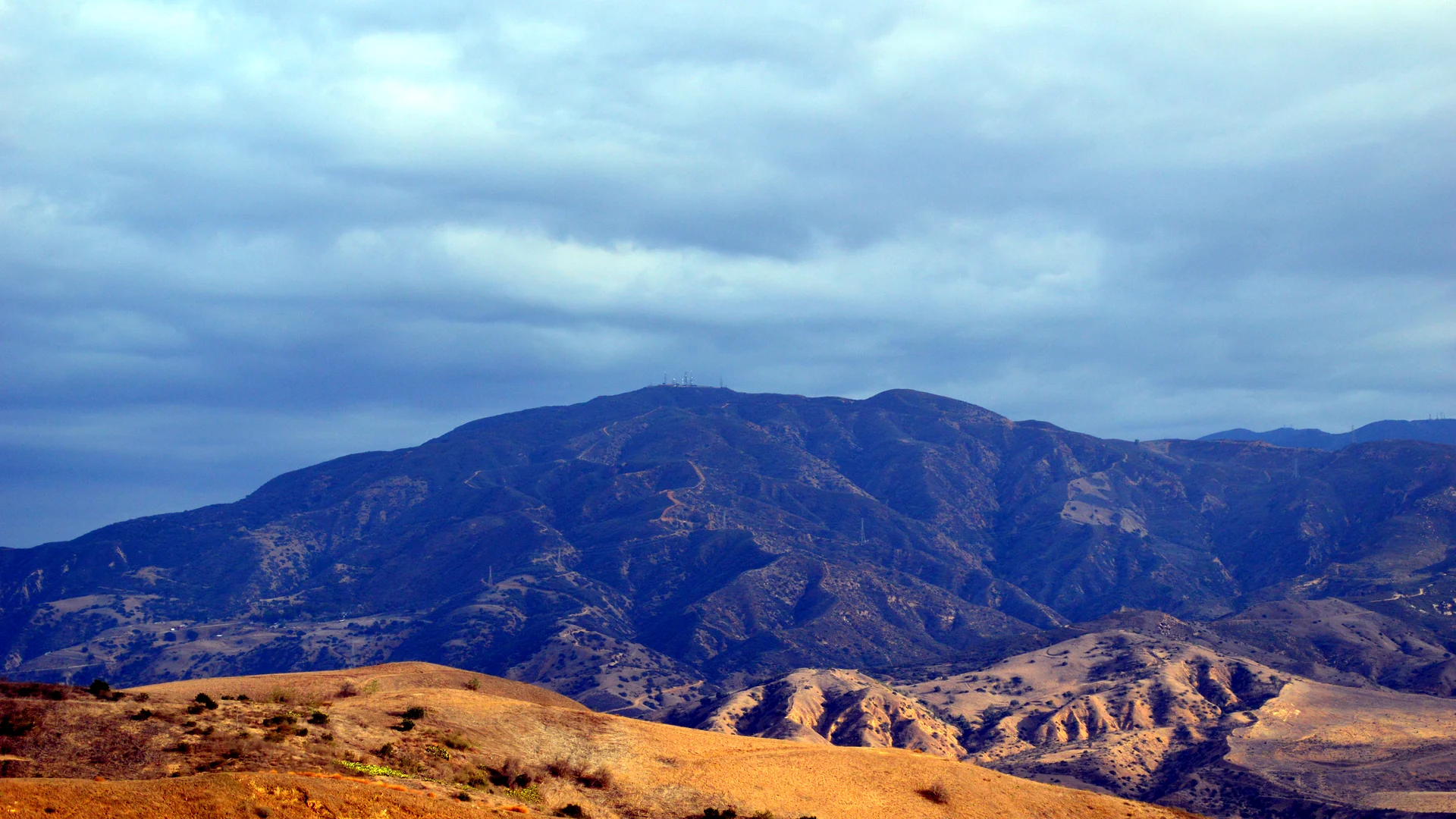 The Santa Ana Mountains from Yorba Linda — Yorba Linda, Orange County