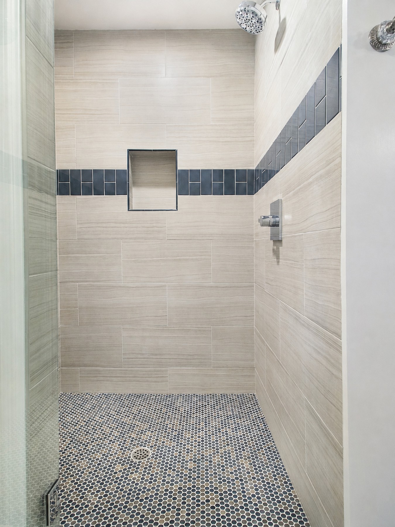 Primary bath remodel — walk-in shower, Avorino