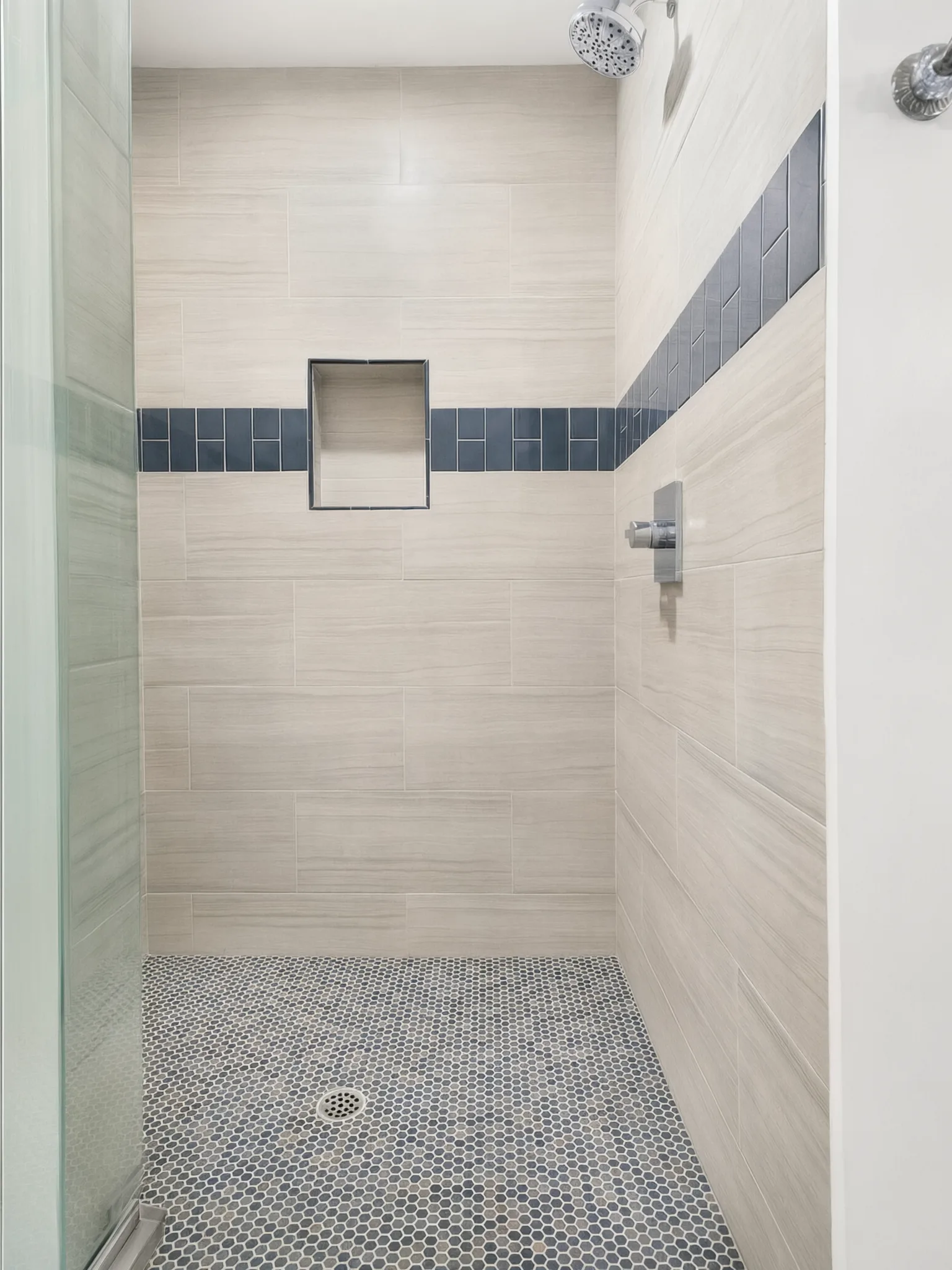 Primary bath remodel — walk-in shower, Avorino