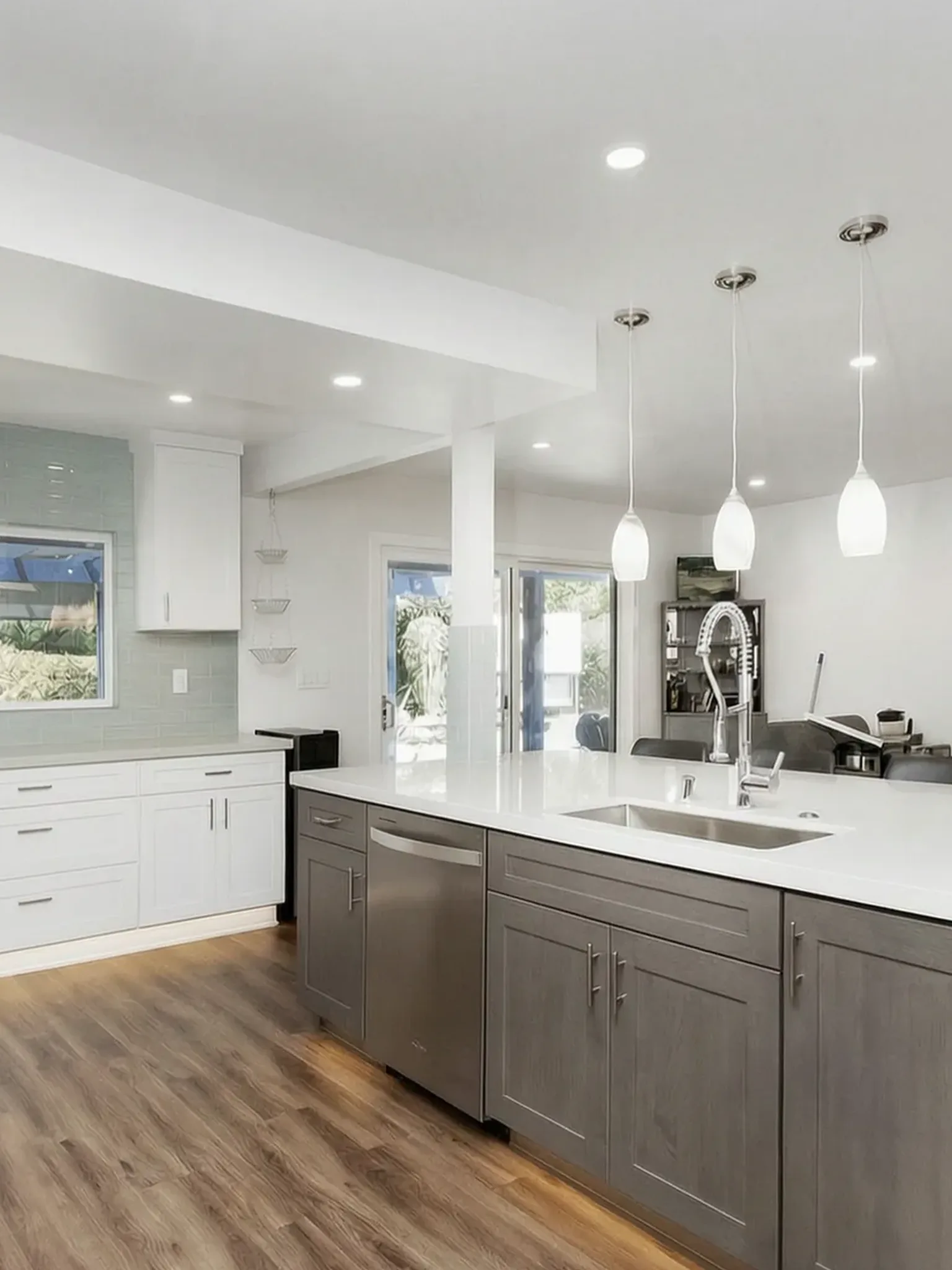 Open-concept kitchen remodel, Orange, Avorino