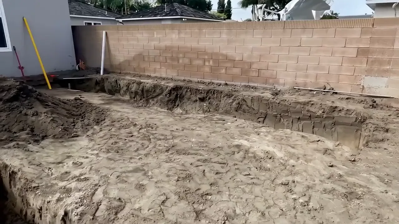 Time-lapse visualization of an Avorino detached ADU build in Garden Grove, from excavation to the finished exterior
